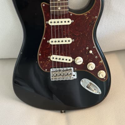Fender Stratocaster custom shop journeyman post modern dual mag II relic 2021 - Black relic image 2