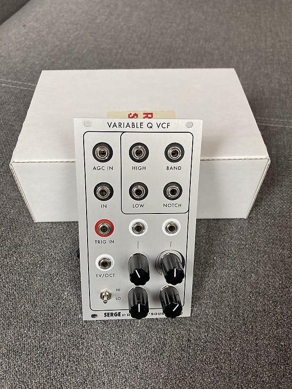 Serge Random Source Variable Q Filter Reverb