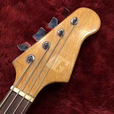 c.1960s Guyatone EB-4 Offset Body MIJ Vintage Bass“Brown Burst” image 3