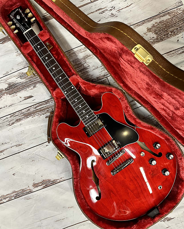 Gibson ES-335 2023 Sixties Cherry New Unplayed w/Case Auth