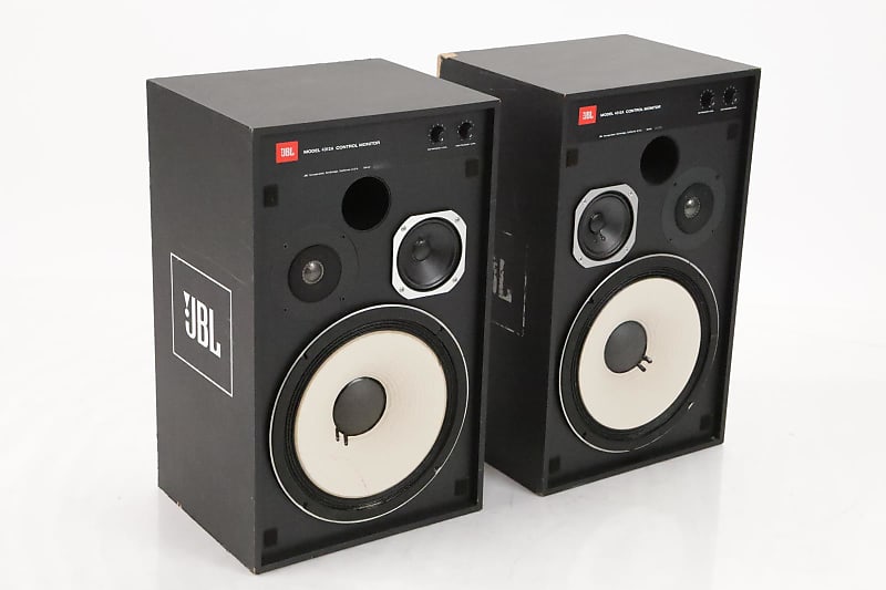 JBL Model 4312A Passive Control Studio Monitors 10