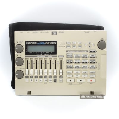 配信機器・PA機器・レコーディング機器 BOSS BR-600 アダプター付）BOSS BR-600 マルチトラックデジタルレコーダー