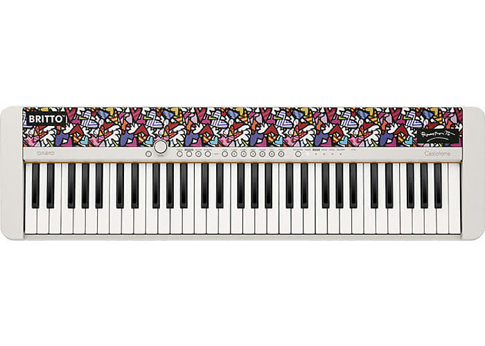 Casio CT-S1FH Romero Britto Limited Edition 61-Note Touch Responsive Keyboard (DEMO) image 1