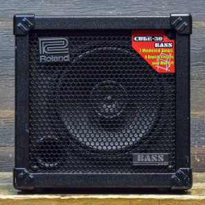 Roland Cube-30 Bass Amp Modeling DSP Effects 30-Watt 1x10