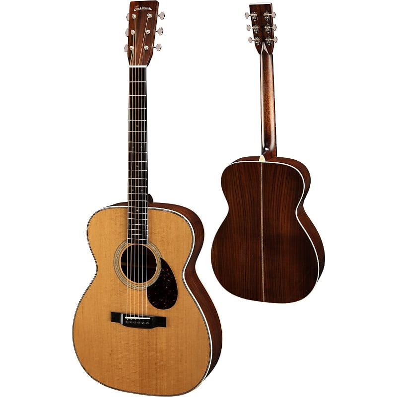 Eastman E8OM-TC Acoustic Guitar image 1