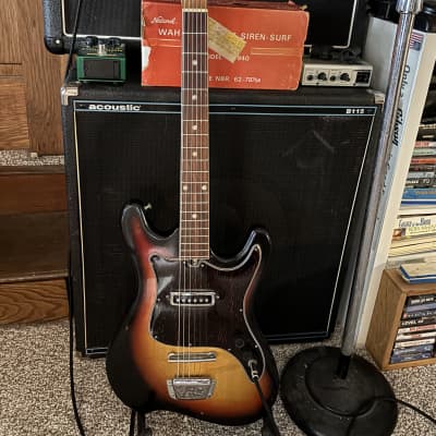 1960s Heit Deluxe Single Pickup - Sunburst image 1