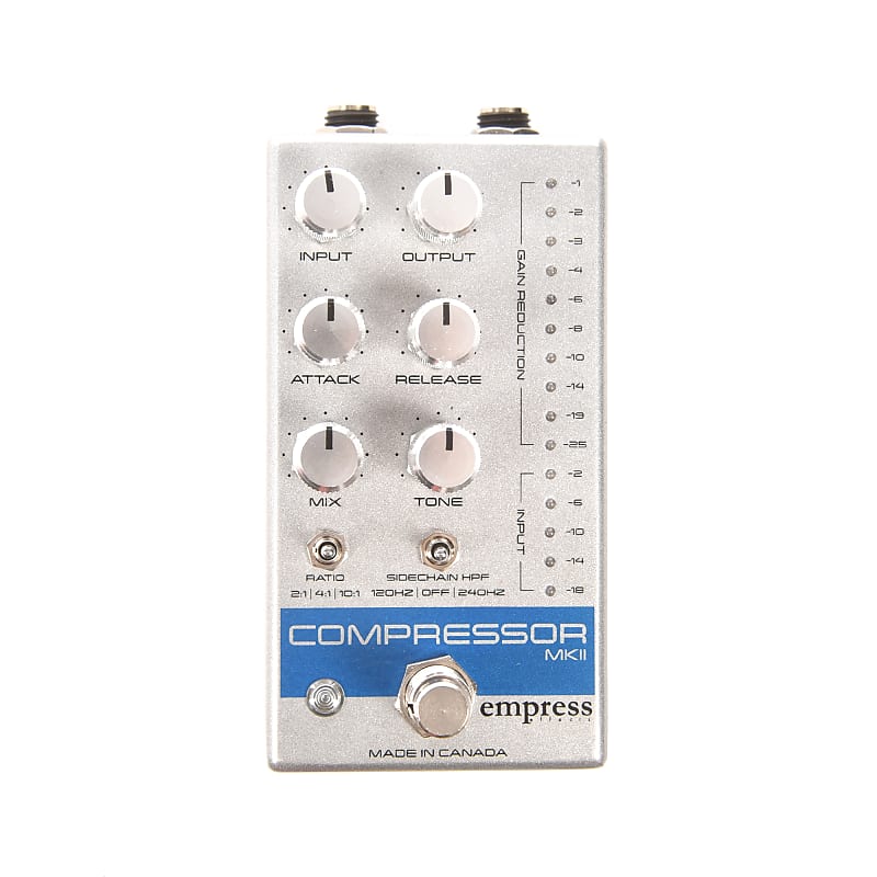 Empress Effects Compressor MKⅡ Blue Empress Effects Compressor MKII Blue – United States