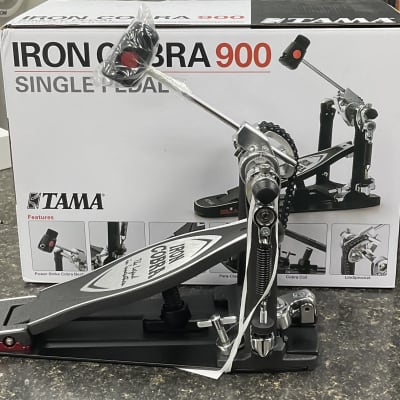 Tama HP900P Iron Cobra 900 Series Power Glide Single Bass Drum Pedal 2024 - Black/Chrome image 2