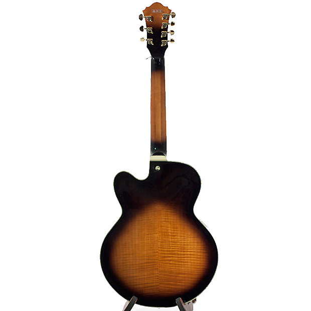 Ibanez AFJ957 Vintage Sunburst Hollow Body 7-String Electric Ibanez AFJ957 Vintage Sunburst Hollow Body 7-String Electric