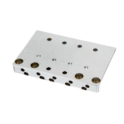 FENDER - Fender HiMass 5-String Bass Narrow Bridge Assembly With Brass Saddles Chrome - 0994410000 image 2
