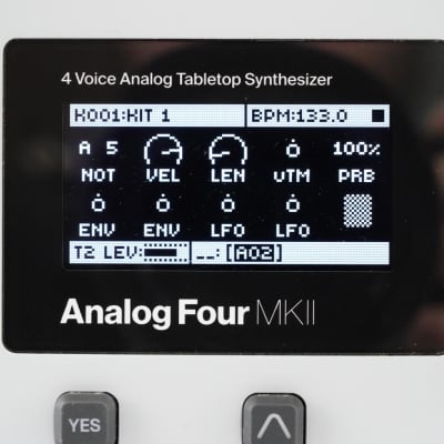 Elektron Analog Four MKII 4-Voice Tabletop Synthesizer w/ Power Supply #51519 image 15