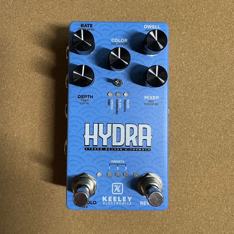 Keeley Hydra Stereo Reverb & Tremolo