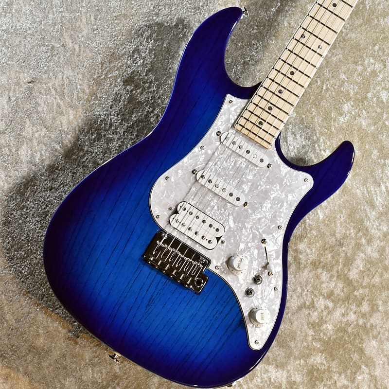 Fujigen/FGN EOS-ASH-M-SBB See-Thru Blue Burst | Reverb Australia