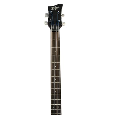 Hofner Club Pro Edition Bass Guitar - Metallic Red - Used image 6