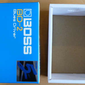 Boss BD-2 Blues Driver retail BOX ONLY Guitar Effects Pedal