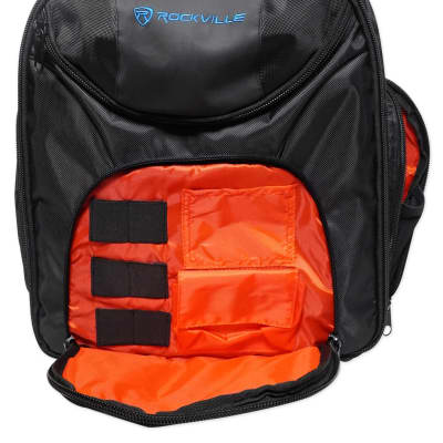 Rockville Travel Case Backpack Bag For Mackie 1202-VLZ3 Mixer image 10