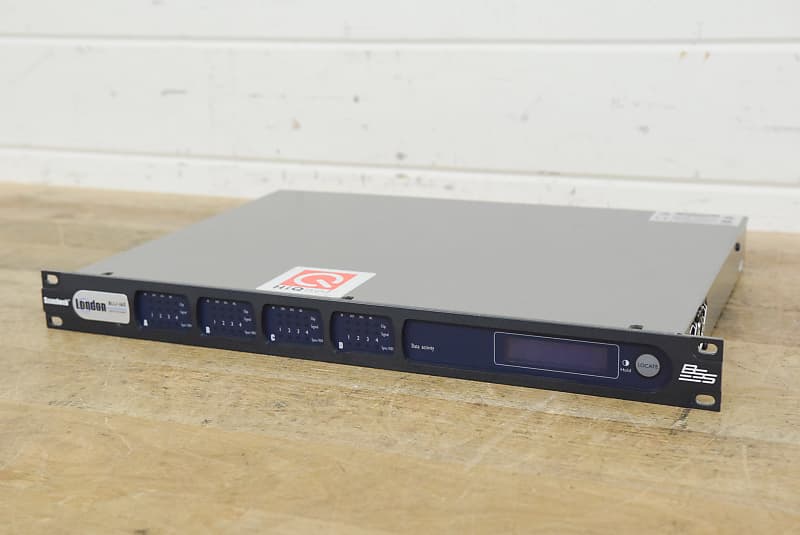 BSS London BLU160 Networked Audio System (church owned) Reverb