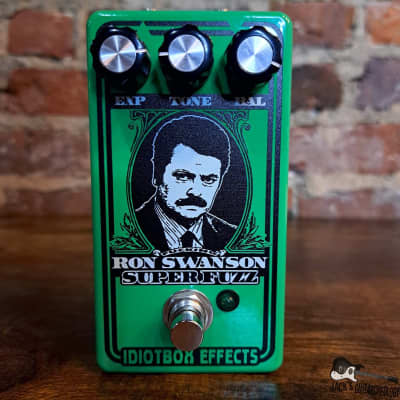 Reverb.com listing, price, conditions, and images for idiotbox-effects-ron-swanson-super-fuzz