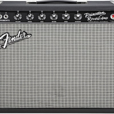 Fender 65 Princeton Reverb Tube Guitar Amplifier image 2