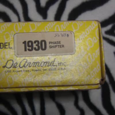 DeArmond 1930 Twister Phase Shifter (Phaser) plus 10' IEC Power Cable image 11