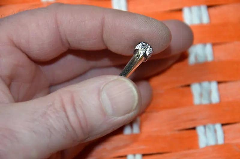 Mighty Mite Acoustic Bridge Pins * chromed brass * rare Reverb UK