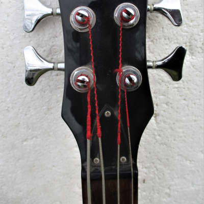 Bently Beatle Bass Guitar, 1996, Korea,  Sunburst, Mint Condition. Gig Bag image 2