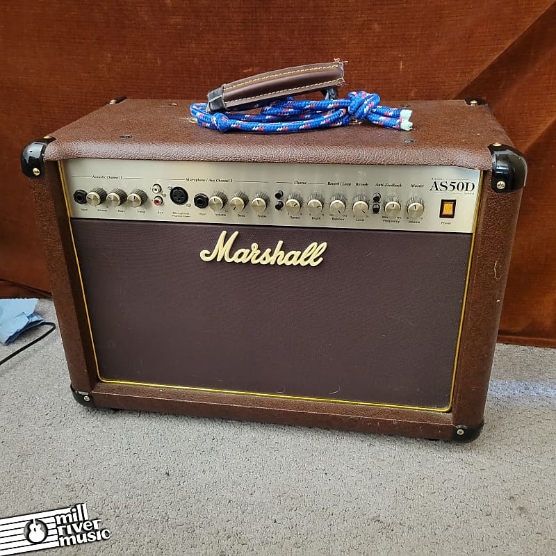 Marshall Acoustic Soloist AS50D 2-Channel 50-Watt 2x8