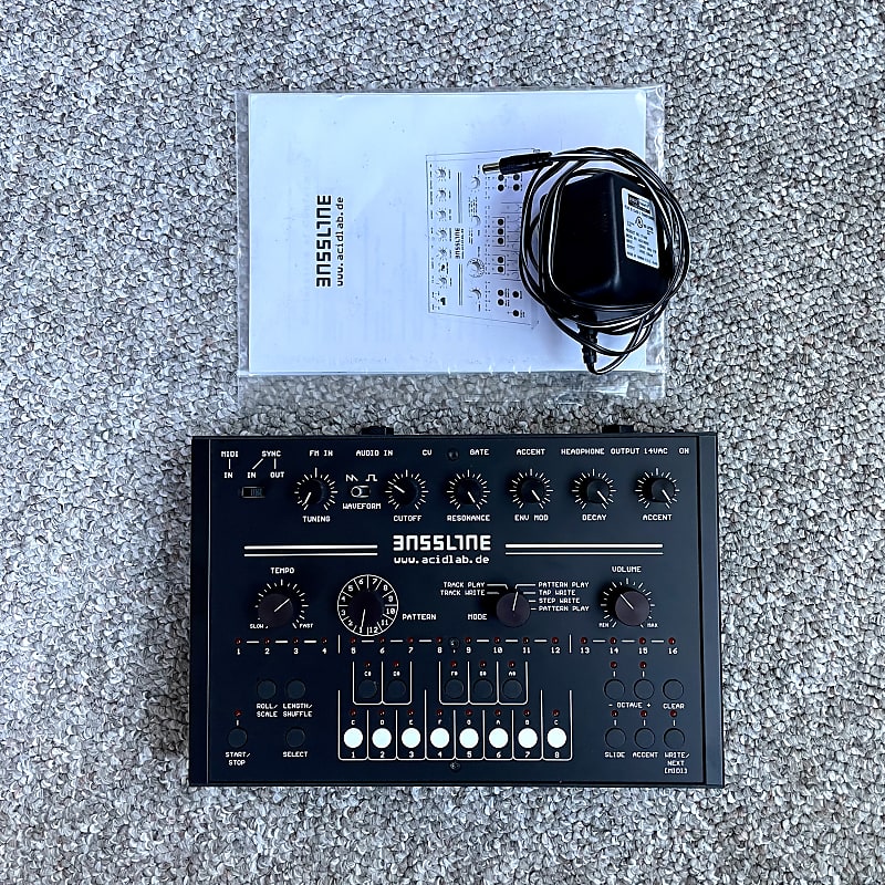 Acidlab Bassline 3 Black Reverb