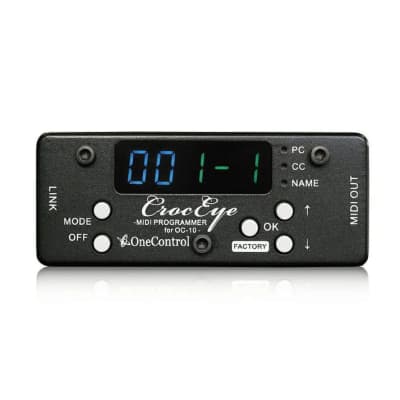 One Control Croc Eye Midi Controller pedal for OC-10 for sale