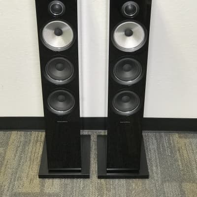 B&W Bowers & Wilkins 704 S2 Floorstanding Speakers (Gloss Black) Pair image 3