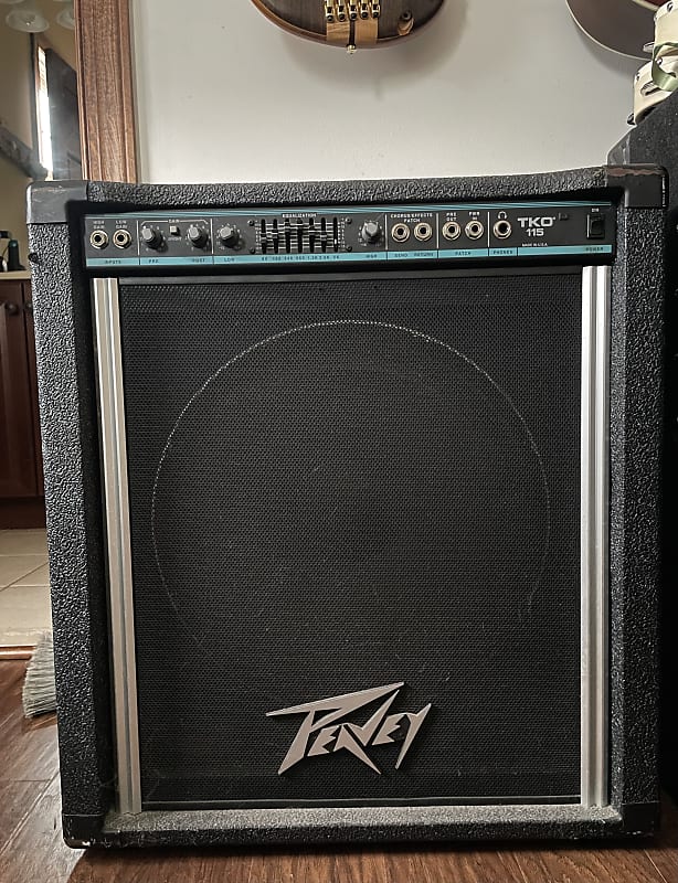 Peavey TKO-115 1990’s - Black | Reverb