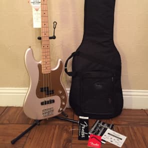 NEW Fender Deluxe P Bass Special 60th Annv. active noiseless, Blizzard Pearl image 10