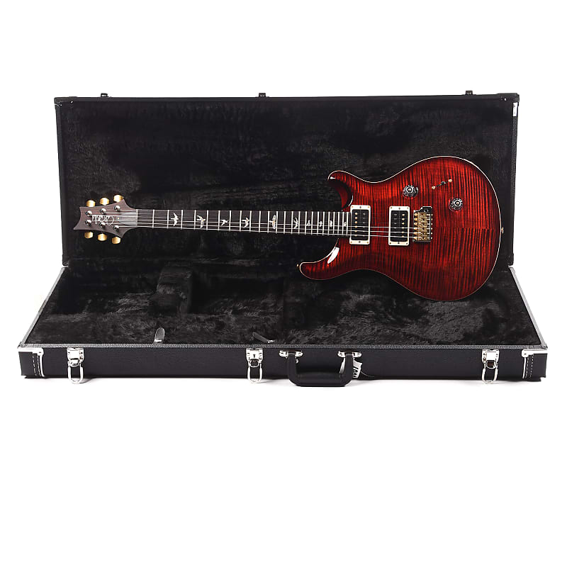PRS CUSTOM24 10top FIRE RED BURST 超美品！ PRS Custom 24 10 Top Electric Guitar, Fire Red Burst – Alto