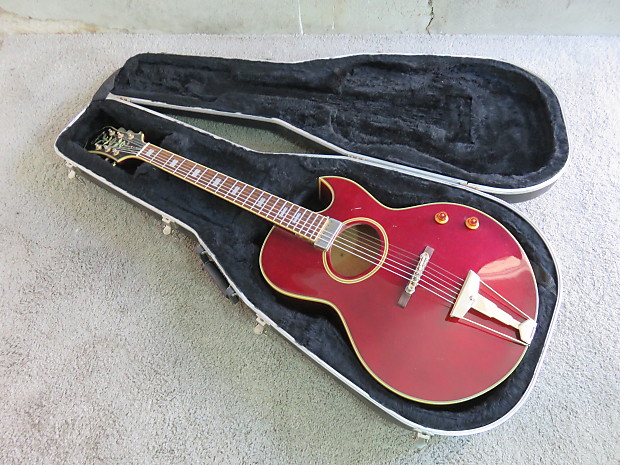 人気商品の中古品・新品・未使用品 Howard Epiphone 1995 Roberts Wine Korean Guitar Archtop HR-1 ギター