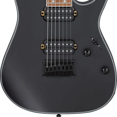 1999 Japan Fujigen Ibanez RG7421 7 String Black Guitar Body