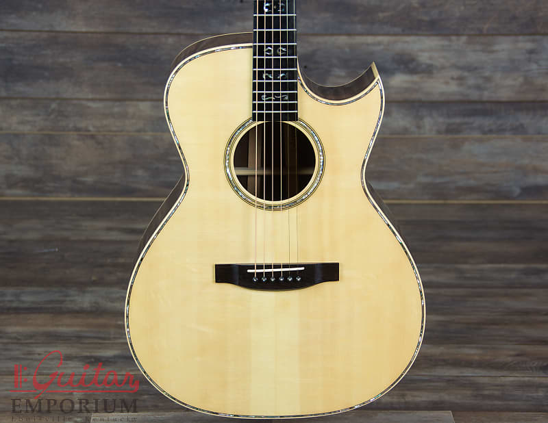 Lakewood M-54 Brazilian Rosewood Florentine Cutaway Bearclaw | Reverb