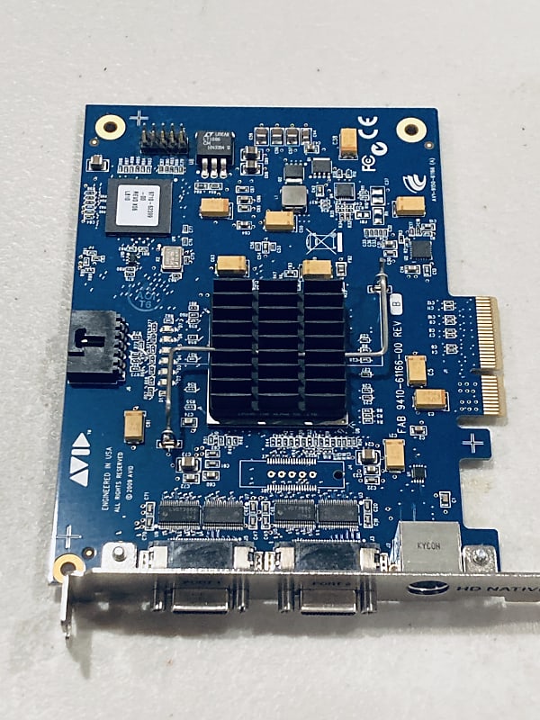 AVID Pro Tools HD Native PCIe Card Rev B • Like New • Tested image 1