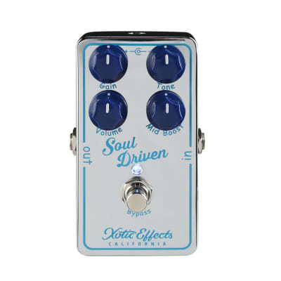 Xotic Effects Soul Driven Boost Overdrive Guitar Effects Pedal Demo image 1