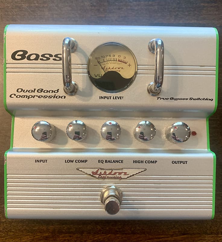 Ashdown Dual Band Bass Compression 2010s Silver / Green Reverb