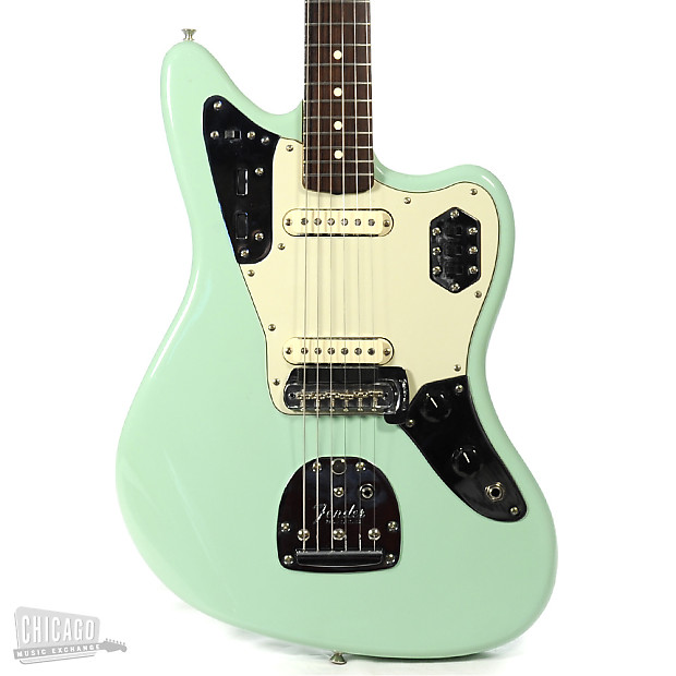 Fender '62 Reissue American Vintage Jaguar Surf Green | Reverb