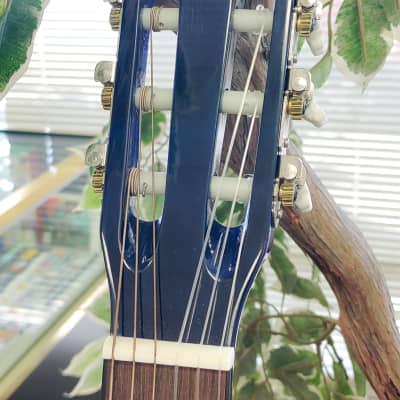 Denver DC34N-BLU 3/4 Size Classical Guitar 2020-Present - Blue image 7