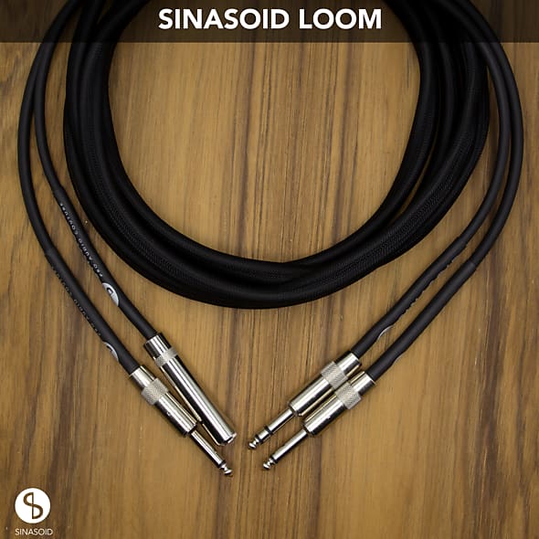 Sinasoid INSTRUMENT CABLE + HEADPHONE EXTENSION LOOM 15FT image 1
