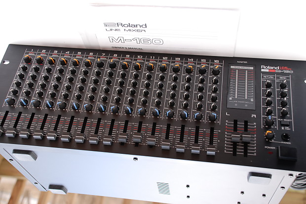 Roland M-160II LINE MIXER ラインミキサー 16ch-