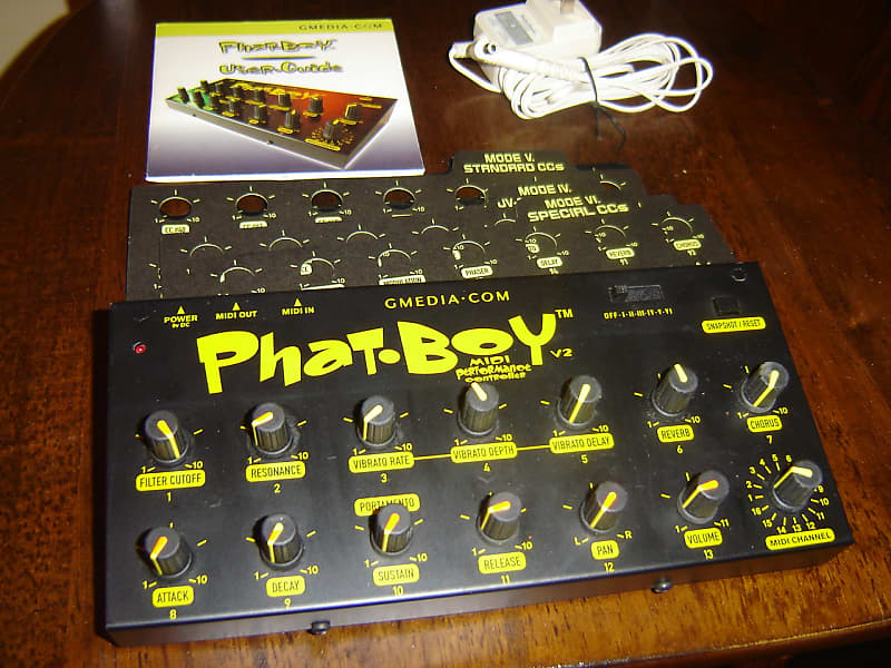 Keyfax Phat-boy V.2 Midi Controller used by Fatboy Slim 1998