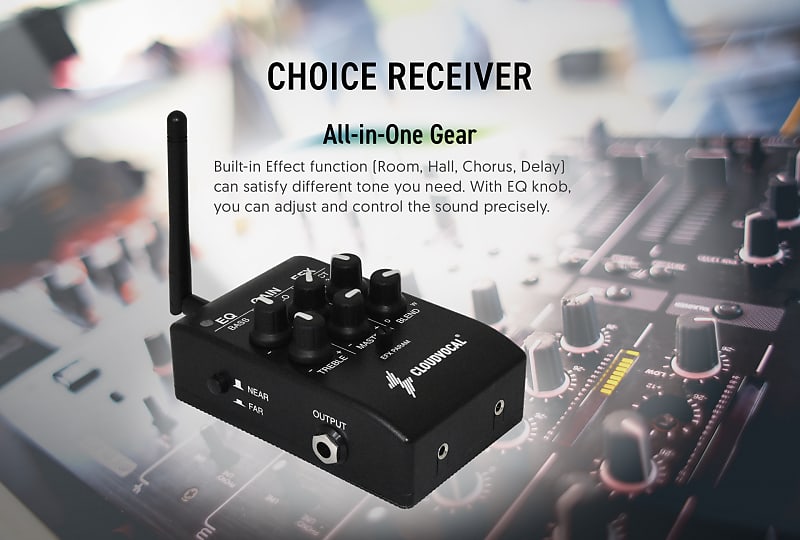 ISOLO Choice-Saxophone Version, Wireless Microphone System-EQ,Effect All in  one Package : : Musical Instruments, Stage & Studio