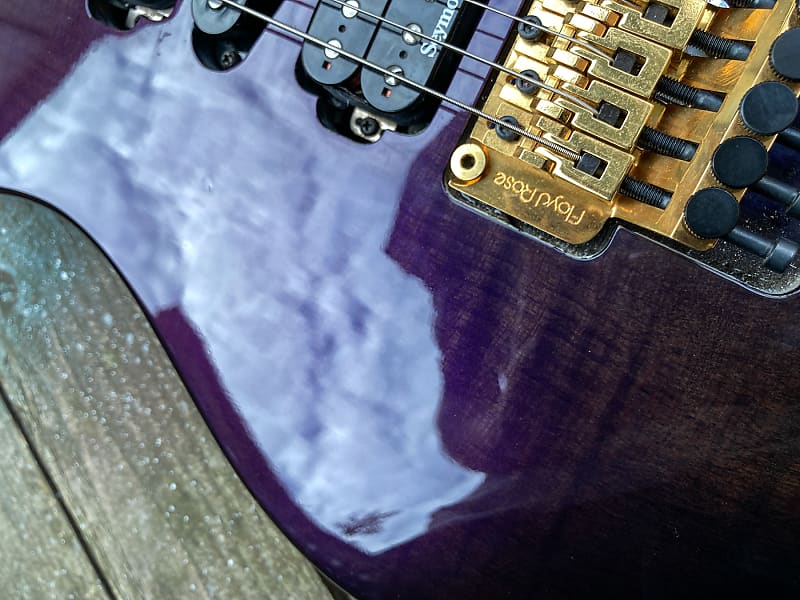 Rare pre Caparison Japan custom shop Cobran FG-5 1989 violet | Reverb