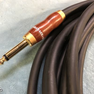Monster 21' Prolink Acoustic Straight / Right Angle Instrument Cable Used image 3
