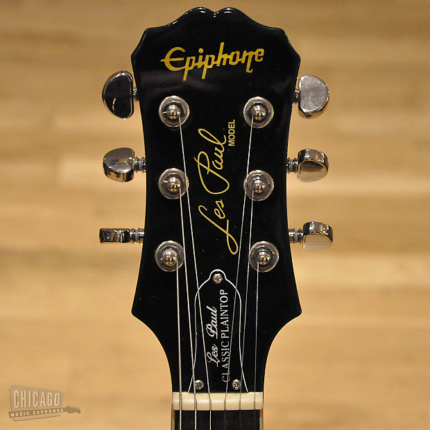 Epiphone Les Paul Classic Plaintop | Reverb
