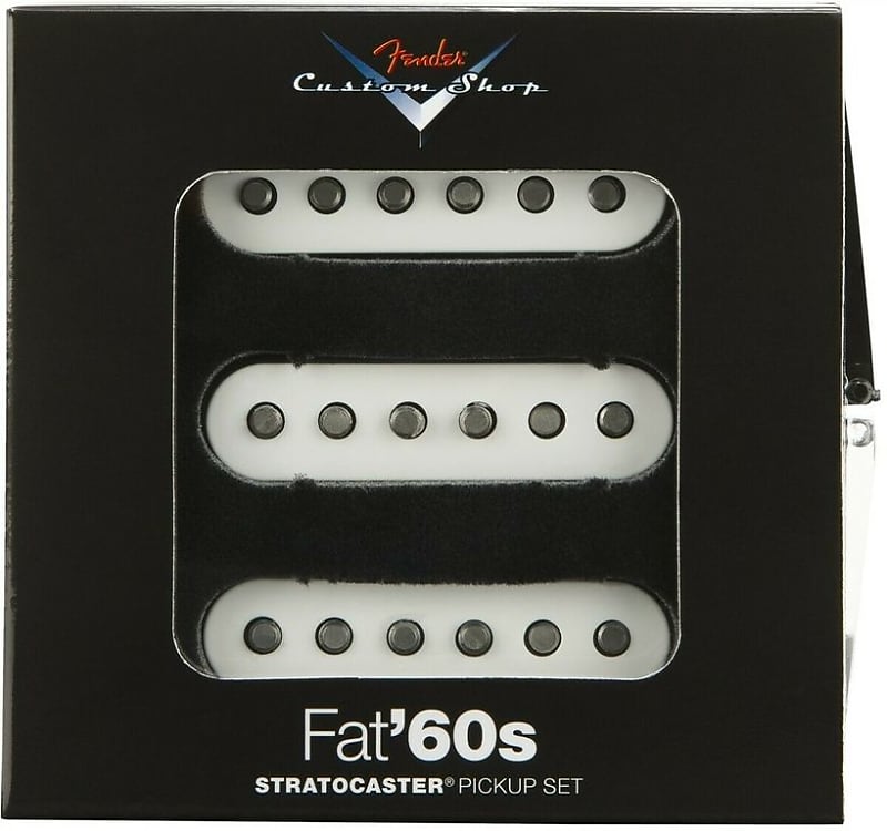 NEW Fender Custom Shop Fat 60s PICKUP SET Pickups Stratocaster Strat 0992265000 image 1