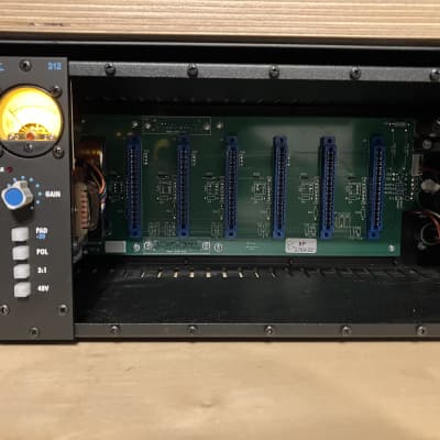 API 312 500 Series Mic Preamp Module 2020 - Present - Black image 1